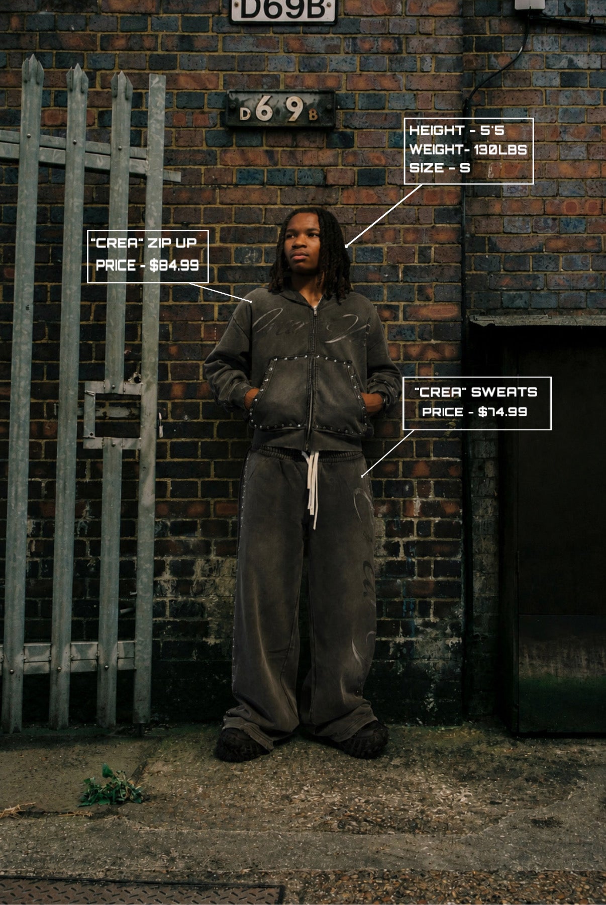 CREA Double Waist Sweats